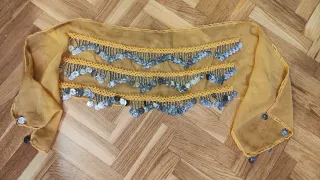 Pareo Falda Caderin Paluelo Danzas Arabes