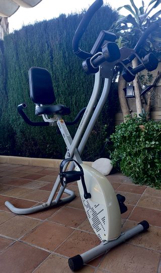 Bicicleta estática E-smart fit 250 plegable