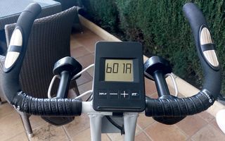 Bicicleta estática E-smart fit 250 plegable