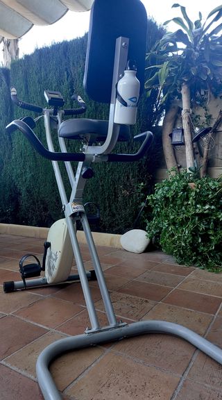 Bicicleta estática E-smart fit 250 plegable