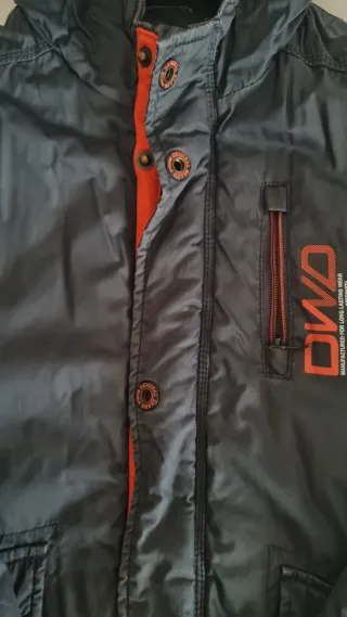 Giubbotto C&A blu e arancione