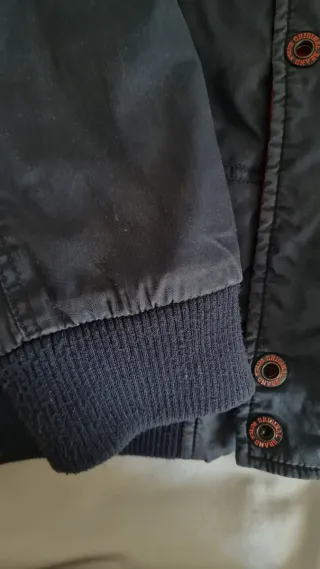 Giubbotto C&A blu e arancione