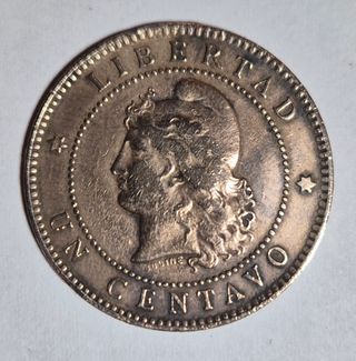 Argentina 1 Centavo 1891 Bronzo SPL