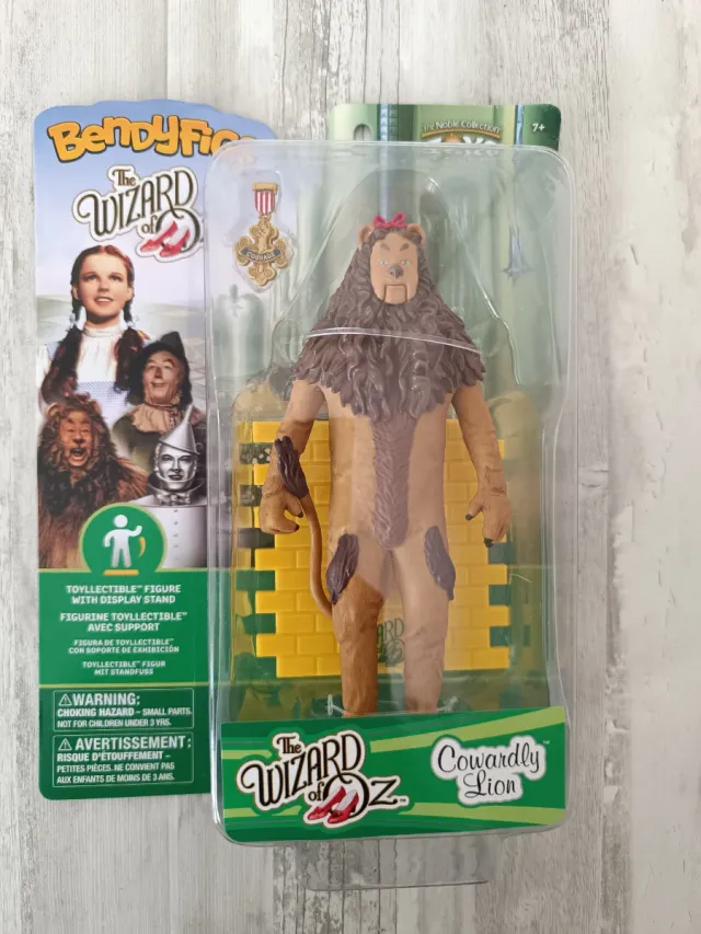 Figura León Cobarde Mago de Oz Bendyfigs