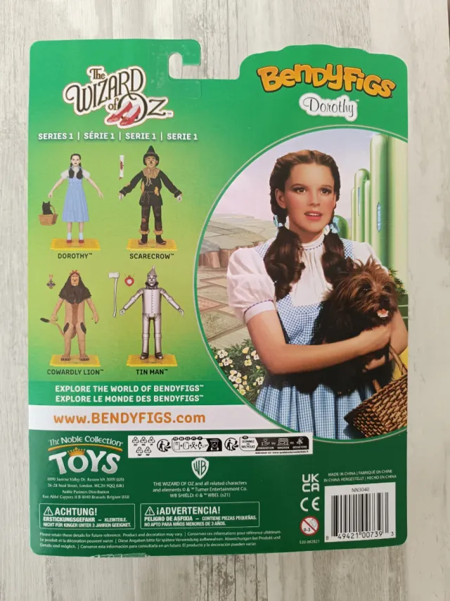 Figura Bendyfigs Dorothy Mago de Oz