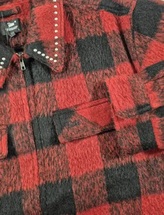 Patta Abrigo Cuadros Talla L