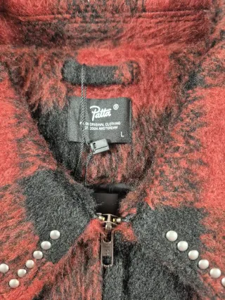 Patta Abrigo Cuadros Talla L