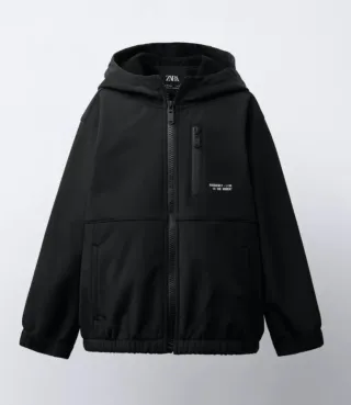 Cazadora Zara impermeable con capucha 11-12 años