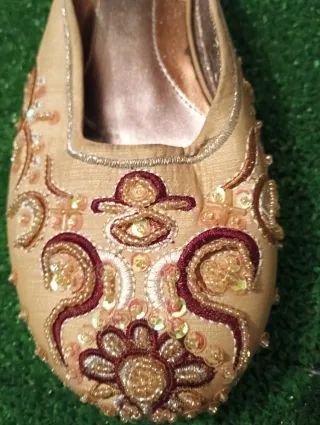 Bailarinas talla 38 bordadas