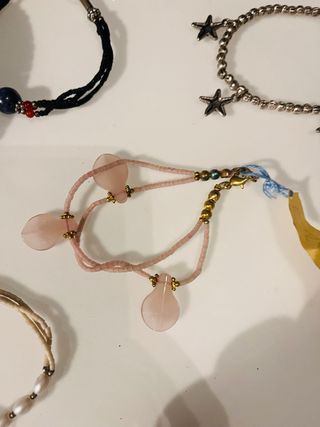 Lotto 9 braccialetti