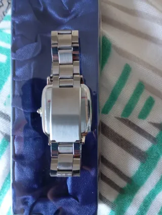 Reloj Pisano Azul y Plateado