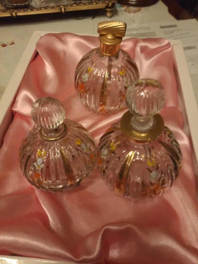 Set di toeletta vintage antico