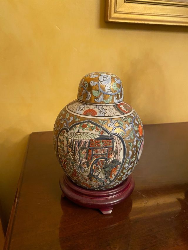 Jarrón de porcelana china