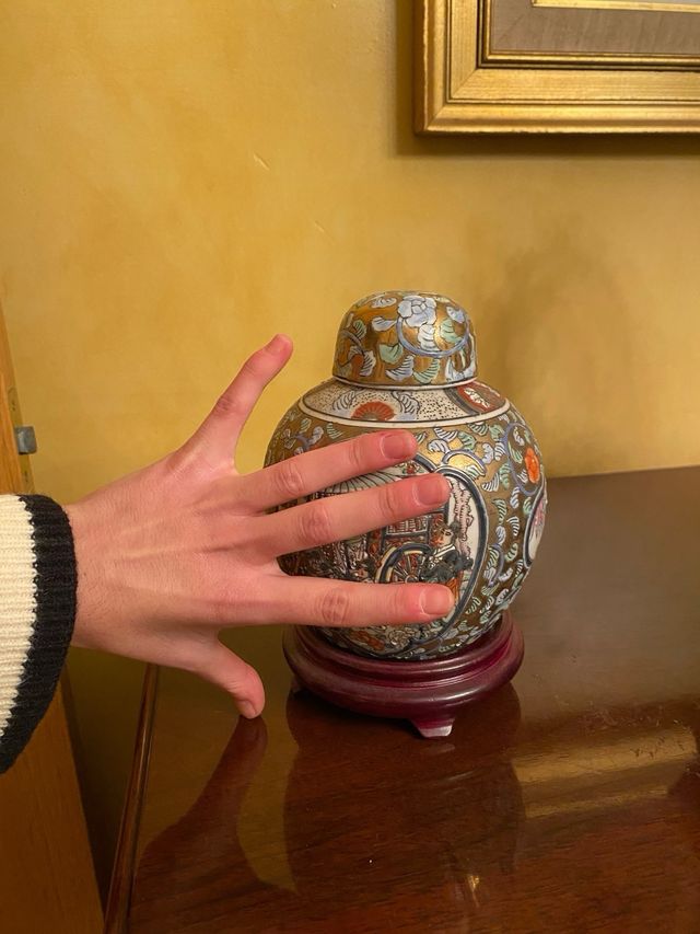 Jarrón de porcelana china