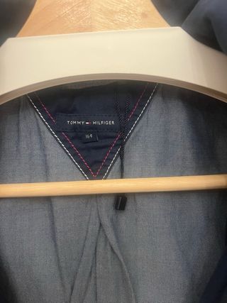 Parka Tommy Hilfiger azul marino Talla S