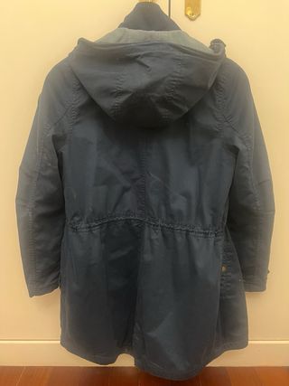 Parka Tommy Hilfiger azul marino Talla S