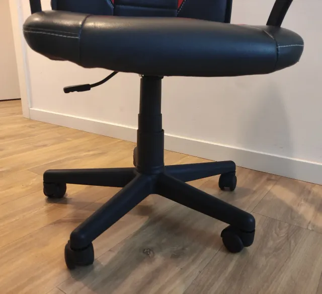 Silla Gaming Negra y Roja