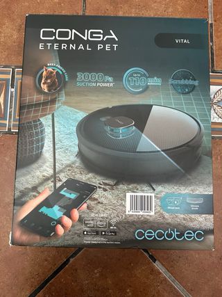 Cecotec Conga Aspirador y Friegasuelos