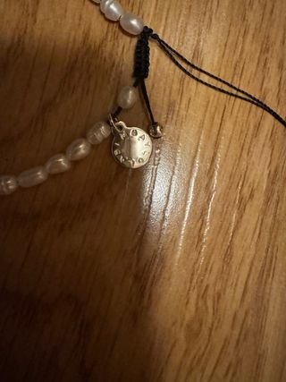 Pulsera Bimba y Lola perlas y oro con su bolsita