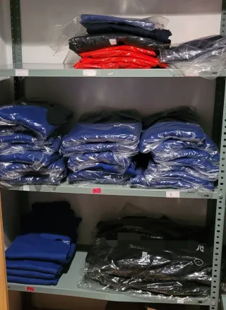 Sudaderas azul Talla L/XL