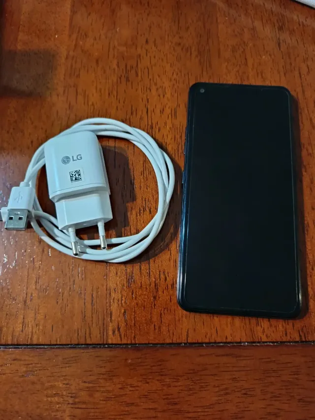 LG K51S Grigio con Caricabatterie