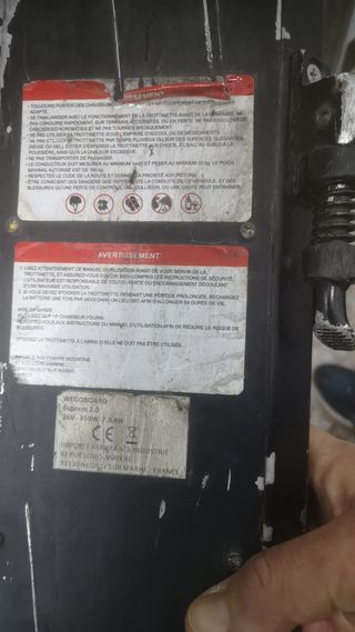 Patinete Eléctrico WegoBoard Piezas