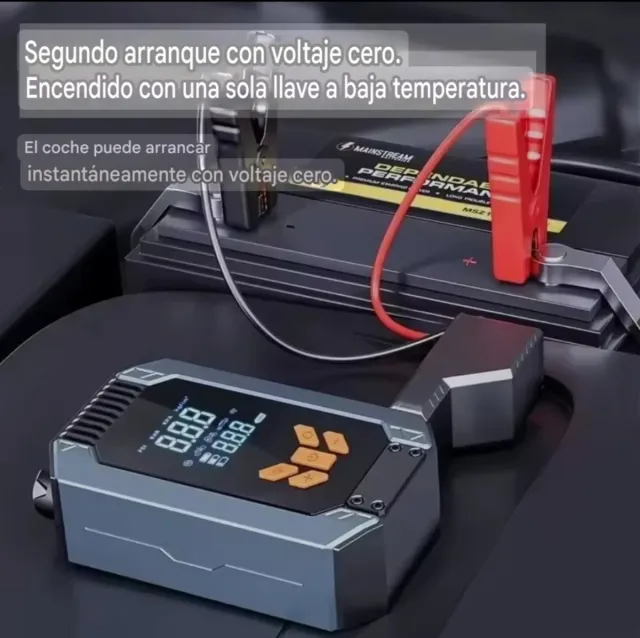 Avviatore compressore portatile multifunzione