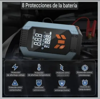 Arrancador Compresor Portátil Multifunción