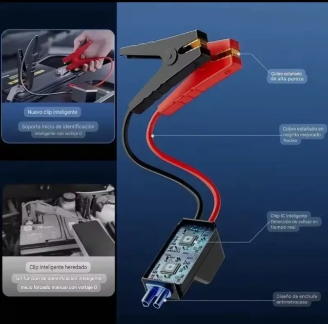 Avviatore compressore portatile multifunzione