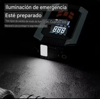 Arrancador Compresor Portátil Multifunción