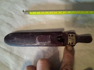 Gafas antiguas cuero vintage estuche