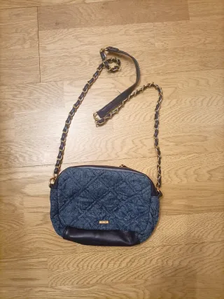 Bolso bandolera tela acolchado