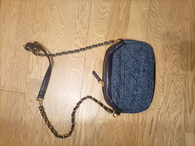 Bolso bandolera tela acolchado