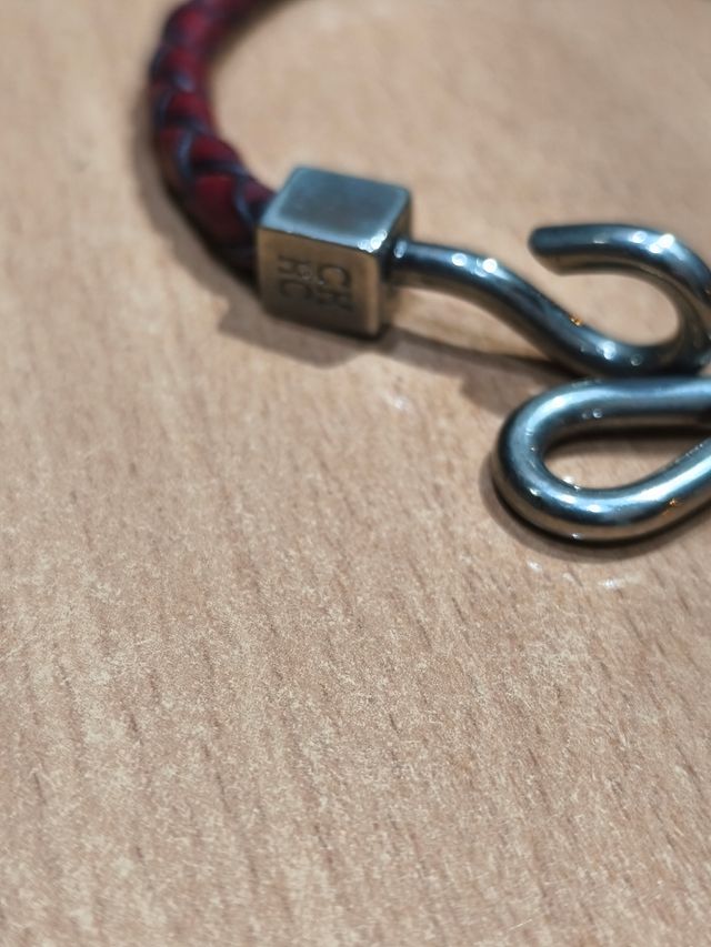 Pulsera de cuero trenzado  CAROLINA HERRERA