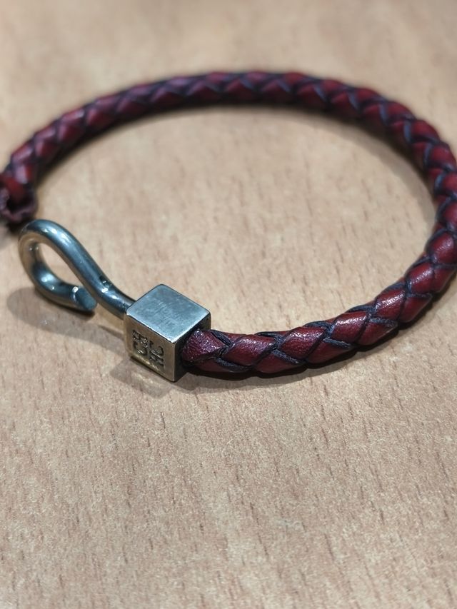 Pulsera de cuero trenzado  CAROLINA HERRERA