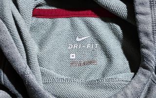 Felpa Nike grigia e rosa