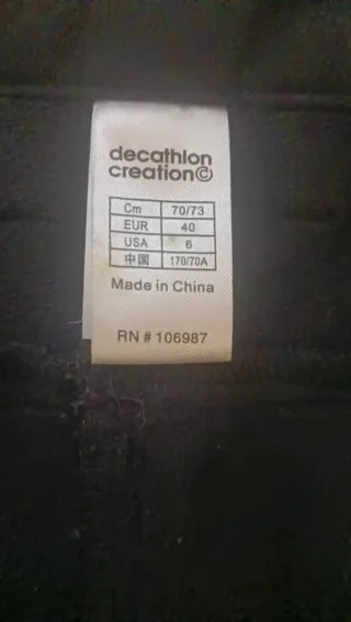 Pantalón montaña/nieve negro