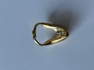 Anillo Pilgrim Dorado Ajustable