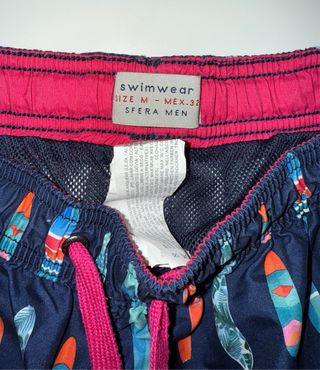 Bañador surfista azul talla M