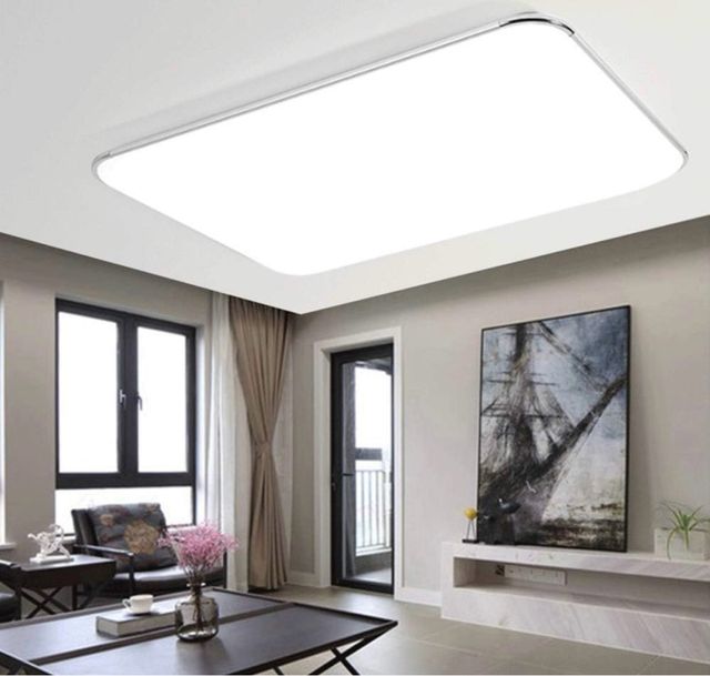 NUEVA! Lampara plafón techo LED 120w nueva