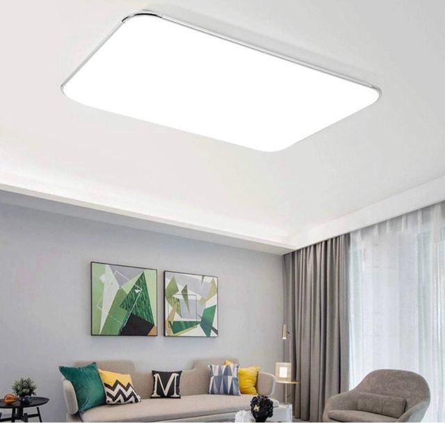 NUEVA! Lampara plafón techo LED 120w nueva