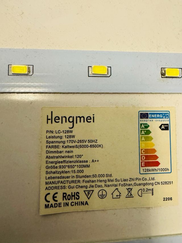 NUEVA! Lampara plafón techo LED 120w nueva