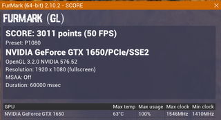 Tarjeta Gráfica Asus GTX 1650 OC 4GB GDDR6