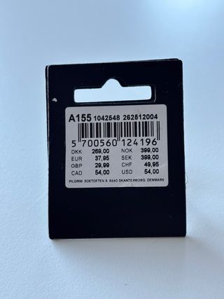 Anillo Corazón Dorado Ajustable Pilgrim