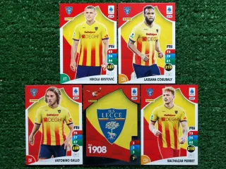 5 Carte Panini Adrenalyn XL Lecce 2025/26