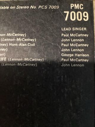 The Beatles - Revolver LP Vinile Originale 1966