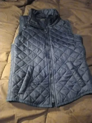 Chaleco acolchado gris azul narino para niños