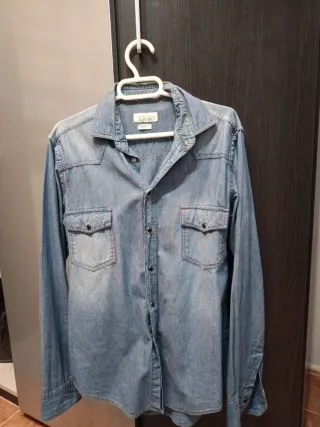 Camisa Vaquera Zara Man Talla S