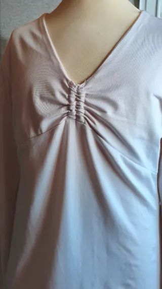 Blusa manga larga blanca