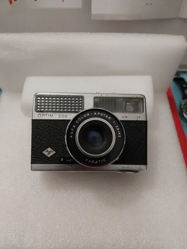 Câmera Agfa Optima 200 Sensor 68-70
